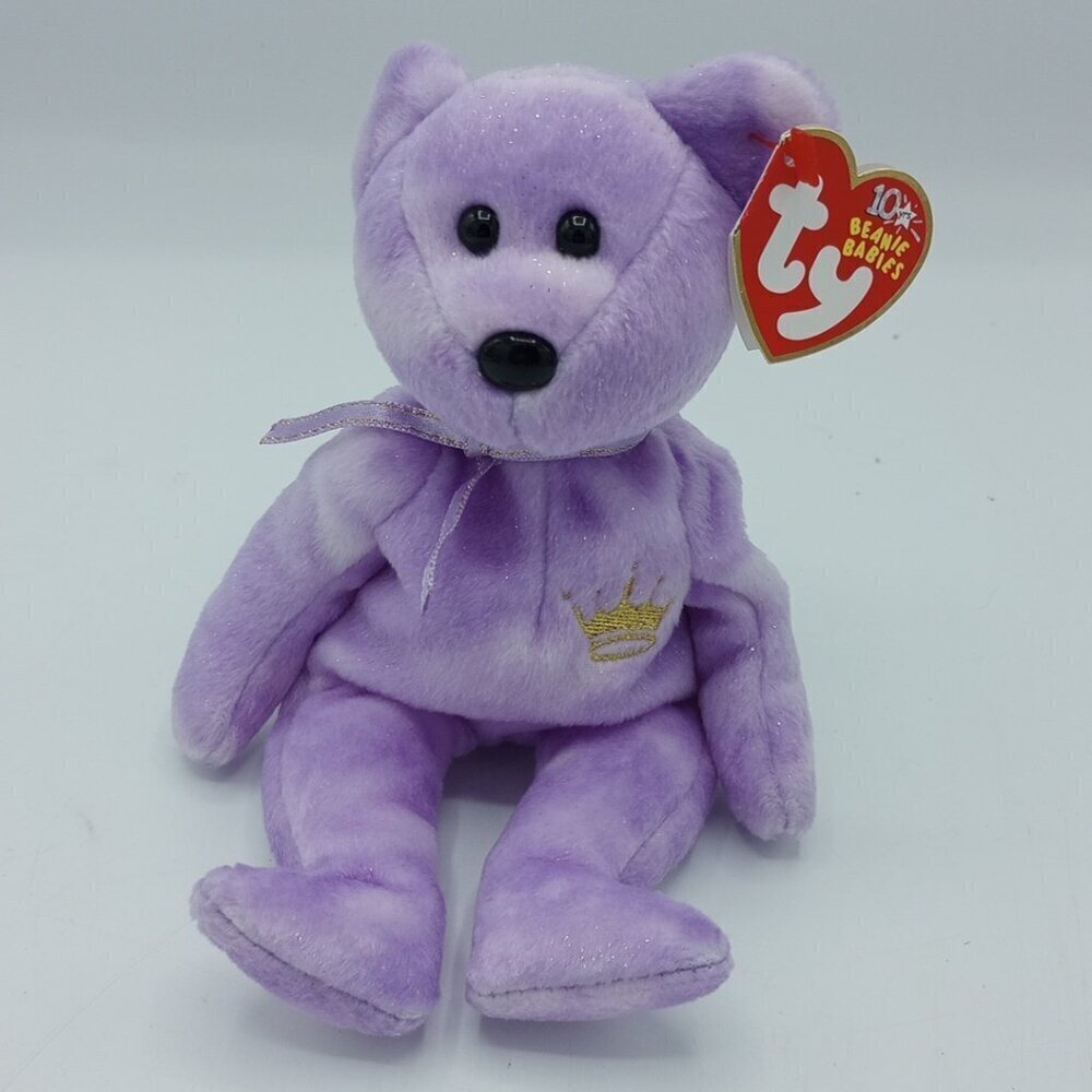 Vintage TY Beanie Baby Yours Truly Bear - Retired 2003 - Plush Toy Hallmark Excl